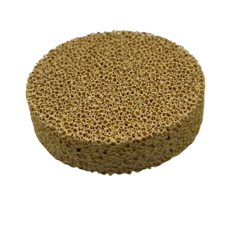 High Porosity Ceramic Filter 80 To 90 Pct Porosity factory